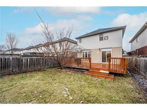 125 Steepleridge Street, Kitchener, ON - Outdoor With Deck Patio Veranda