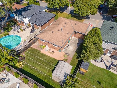 620 Meadow Lane, Burlington, ON - Outdoor With Above Ground Pool With View