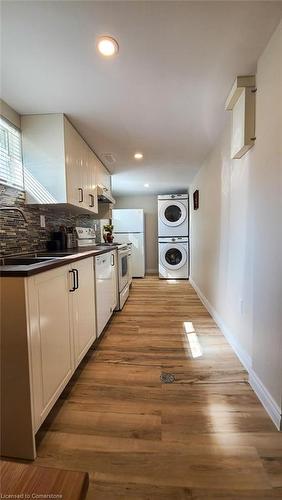 Lower Unit-73 Littlefield Crescent E, Kitchener, ON - Indoor Photo Showing Kitchen