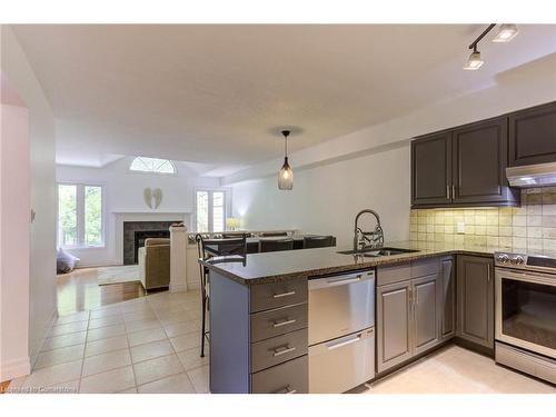 69 Candle Crescent, Kitchener, ON - Indoor Photo Showing Kitchen With Double Sink With Upgraded Kitchen