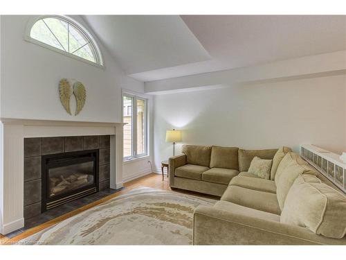 69 Candle Crescent, Kitchener, ON - Indoor Photo Showing Living Room With Fireplace