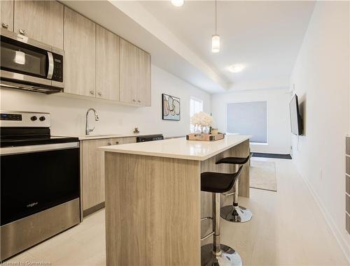 B10-10 Palace Street, Kitchener, ON - Indoor Photo Showing Kitchen With Stainless Steel Kitchen With Upgraded Kitchen