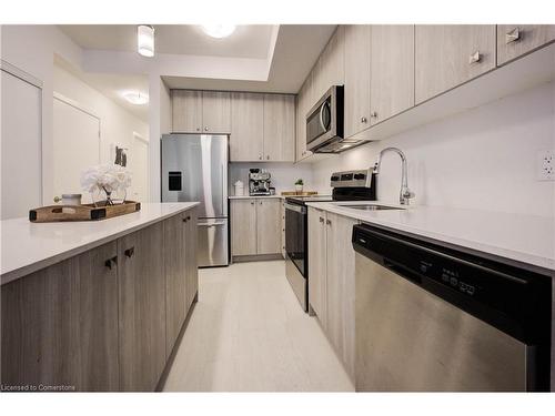 B10-10 Palace Street, Kitchener, ON - Indoor Photo Showing Kitchen With Stainless Steel Kitchen