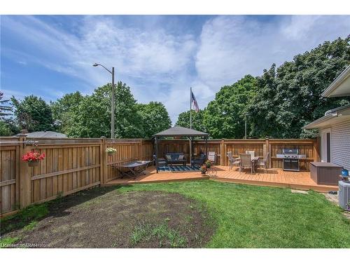 5 Shea Crescent, Kitchener, ON - Outdoor With Deck Patio Veranda With Backyard