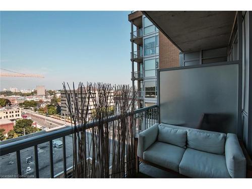 801-191 King Street S, Waterloo, ON - Outdoor With Balcony With Exterior