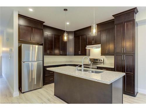 61 Turner Avenue Avenue, Kitchener, ON - Indoor Photo Showing Kitchen With Stainless Steel Kitchen With Double Sink With Upgraded Kitchen