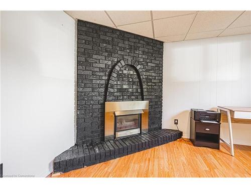 267 Erb Street E, Waterloo, ON - Indoor With Fireplace