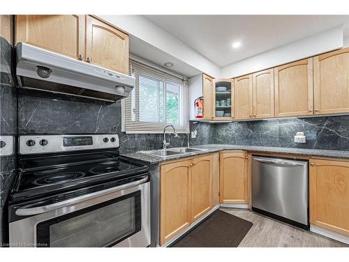 228 Ingleside Place, Kitchener, ON - Indoor Photo Showing Kitchen With Double Sink