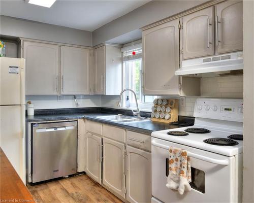 46-51 Paulander Drive, Kitchener, ON - Indoor Photo Showing Kitchen With Double Sink