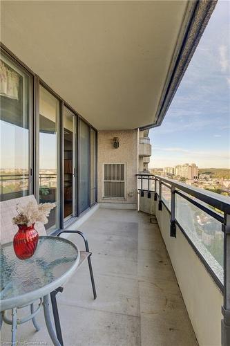 1908-6 Willow Street, Waterloo, ON - Outdoor With Balcony With View With Exterior