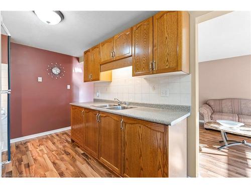 7 Tamvale Crescent, Kitchener, ON - Indoor Photo Showing Kitchen With Double Sink