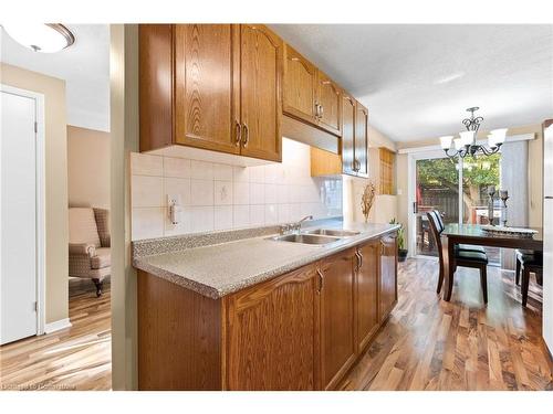 7 Tamvale Crescent, Kitchener, ON - Indoor Photo Showing Kitchen With Double Sink