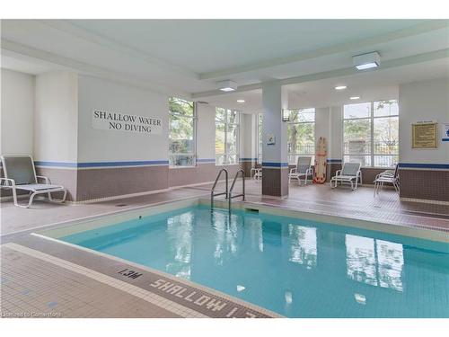 205-3504 Hurontario Street, Mississauga, ON - Indoor Photo Showing Other Room With In Ground Pool