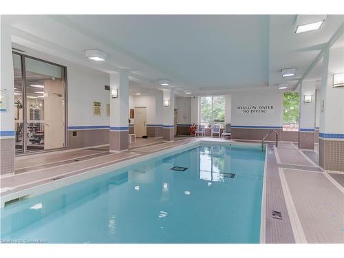 205-3504 Hurontario Street, Mississauga, ON - Indoor Photo Showing Other Room With In Ground Pool