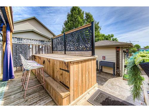 158 Harding Street, Kitchener, ON - Outdoor With Deck Patio Veranda With Exterior