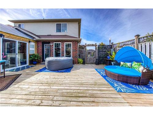 158 Harding Street, Kitchener, ON - Outdoor With Deck Patio Veranda With Exterior