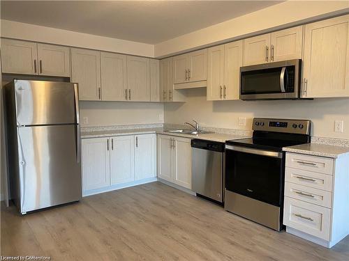 B12-160 Rochefort Street, Kitchener, ON - Indoor Photo Showing Kitchen With Stainless Steel Kitchen