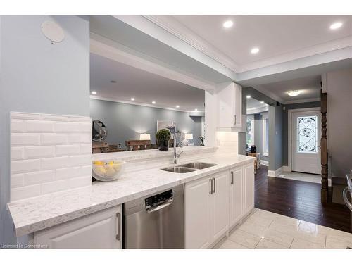 101 Kenpark Avenue, Brampton, ON - Indoor Photo Showing Kitchen With Double Sink