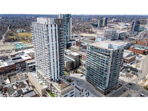 2207-55 Duke Street West Street, Kitchener, ON - Outdoor With View