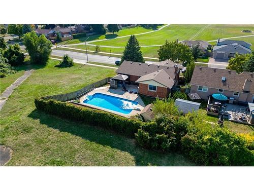 148 Laurentian Drive, Kitchener, ON - Outdoor With In Ground Pool