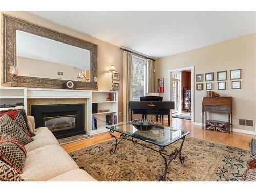 73 Lemon Street, Guelph, ON - Indoor Photo Showing Living Room With Fireplace