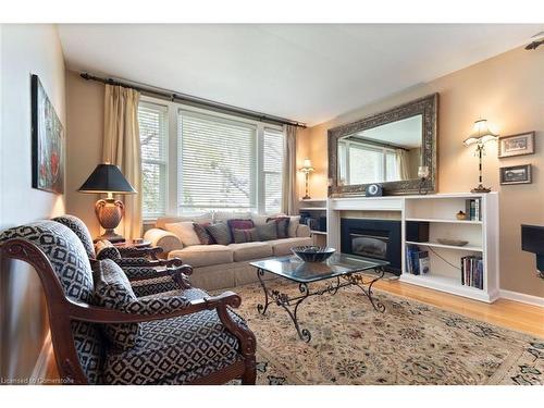 73 Lemon Street, Guelph, ON - Indoor Photo Showing Living Room With Fireplace