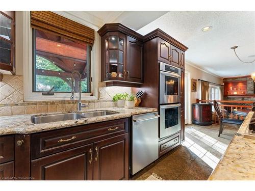 73 Lemon Street, Guelph, ON - Indoor Photo Showing Kitchen With Double Sink