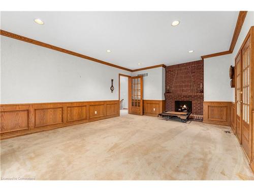 21 Woodland Acres Crescent, Vaughan, ON - Indoor Photo Showing Other Room With Fireplace