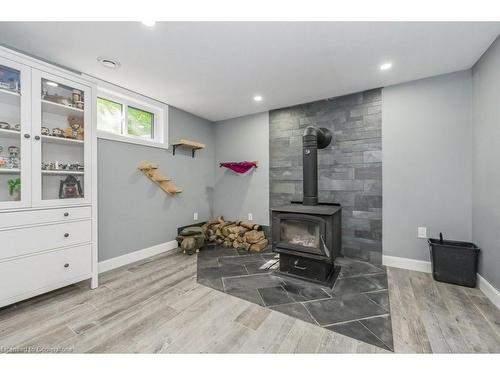 36 Douglas Crescent, Fergus, ON - Indoor With Fireplace