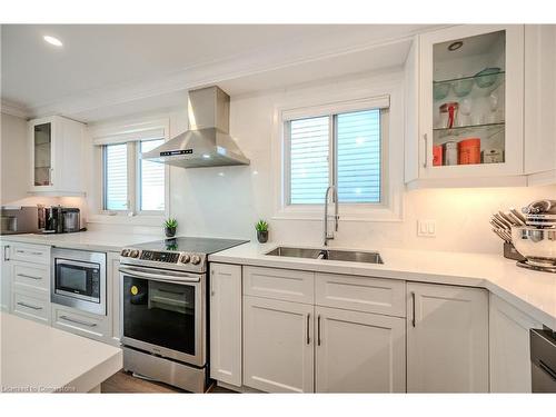 429 Erinbrook Drive, Kitchener, ON - Indoor Photo Showing Kitchen With Double Sink