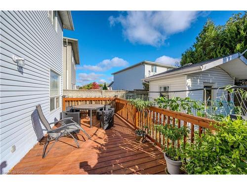 429 Erinbrook Drive, Kitchener, ON - Outdoor With Deck Patio Veranda With Exterior