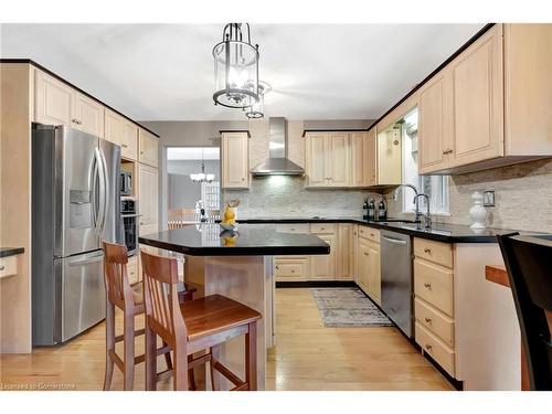 36 Longhurst Crescent, Cambridge, ON - Indoor Photo Showing Kitchen With Upgraded Kitchen