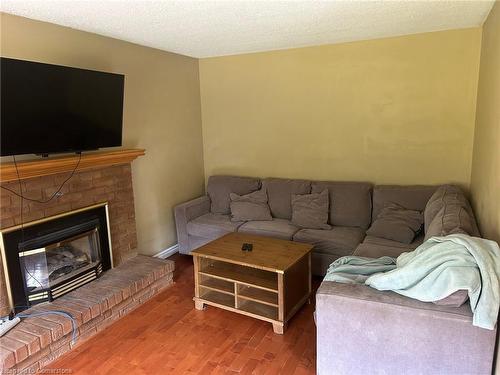 62 Medford Street, Kitchener, ON - Indoor Photo Showing Living Room With Fireplace