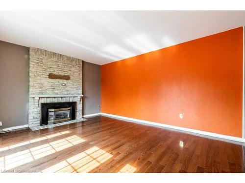 38 Montcalm Place, Brampton, ON - Indoor Photo Showing Living Room With Fireplace