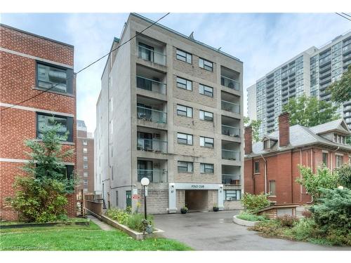 202-87 Duke Street, Hamilton, ON - Outdoor With Balcony With Facade