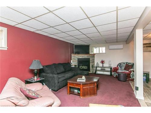 114A Northlake Drive, Waterloo, ON - Indoor Photo Showing Living Room With Fireplace