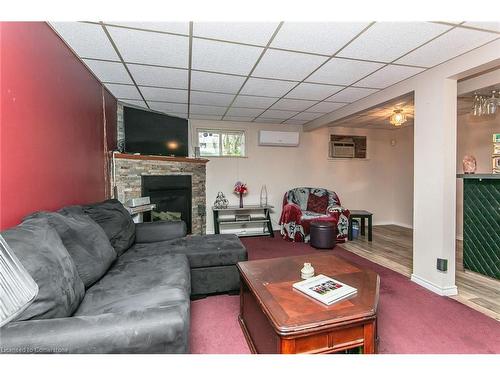 114A Northlake Drive, Waterloo, ON - Indoor Photo Showing Living Room With Fireplace