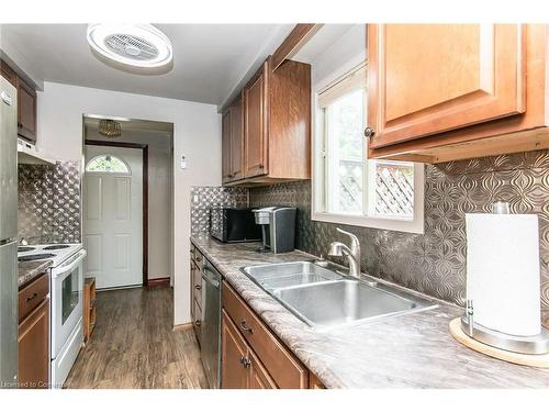 114A Northlake Drive, Waterloo, ON - Indoor Photo Showing Kitchen With Double Sink