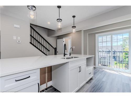 33 Albert Street, Cambridge, ON - Indoor Photo Showing Kitchen With Double Sink