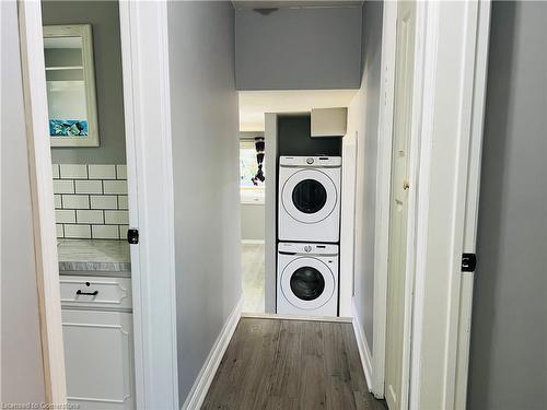 Upper Unit-55 Cartier Drive, Kitchener, ON - Indoor Photo Showing Laundry Room