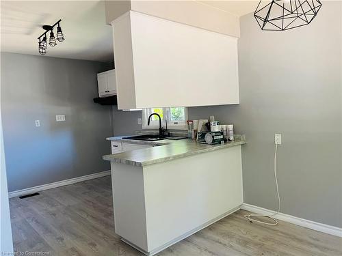 Upper Unit-55 Cartier Drive, Kitchener, ON - Indoor Photo Showing Kitchen