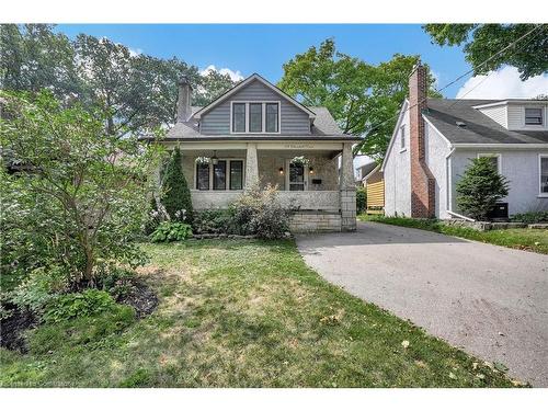 58 Churchill Drive, Cambridge, ON - Outdoor With Deck Patio Veranda With Facade