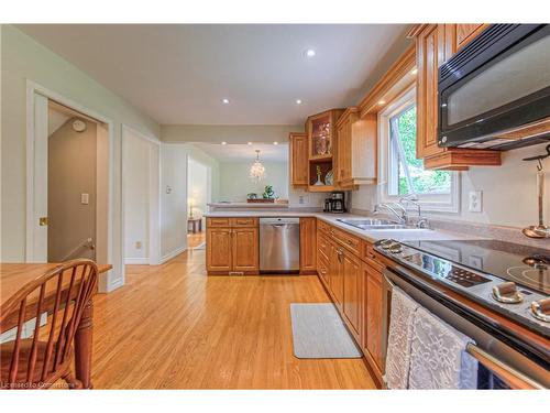 448 Tamarack Drive, Waterloo, ON - Indoor Photo Showing Kitchen With Double Sink