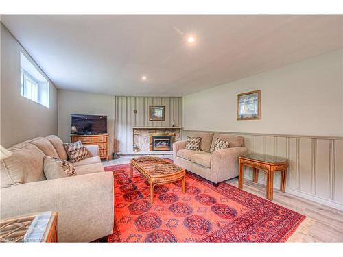 448 Tamarack Drive, Waterloo, ON - Indoor Photo Showing Living Room With Fireplace