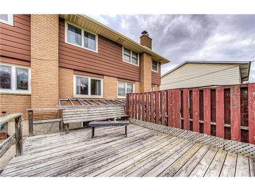 59 Obermeyer Drive, Kitchener, ON - Outdoor With Deck Patio Veranda With Exterior