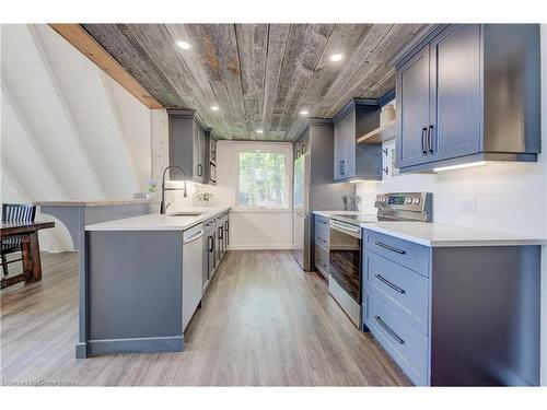 L496 Road 5 North, Conestogo Lake, ON - Indoor Photo Showing Kitchen