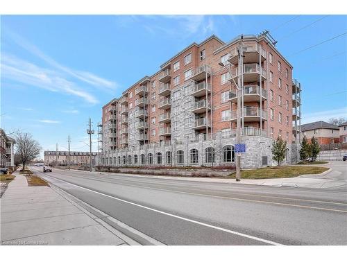 406-155 Water Street S, Cambridge, ON - Outdoor With Balcony With Facade