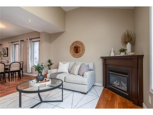 514 American Beech Avenue, Waterloo, ON - Indoor Photo Showing Living Room With Fireplace