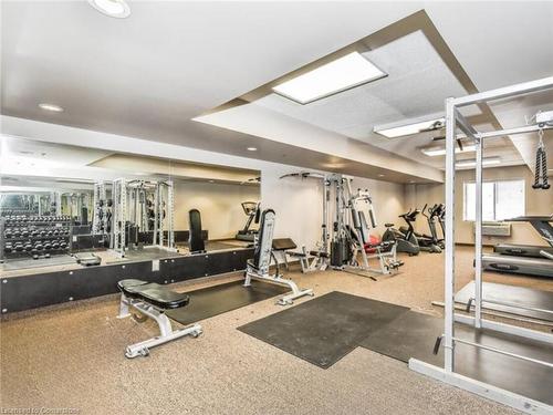 1105-8 Hickory Street W, Waterloo, ON - Indoor Photo Showing Gym Room