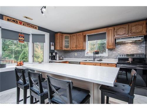 26 Azores Crescent, Cambridge, ON - Indoor Photo Showing Kitchen With Double Sink